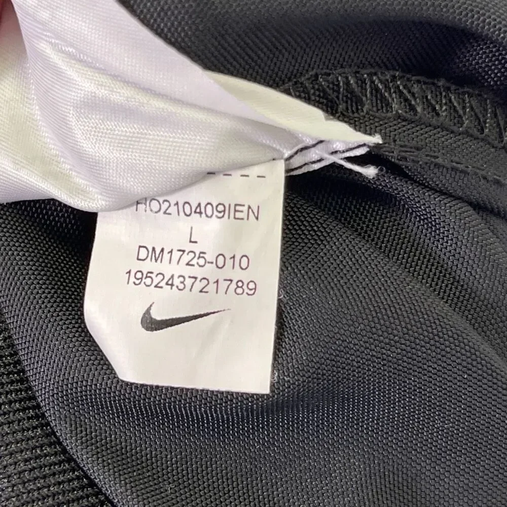 Nike Black Sportswear Icon Clash Woven Trousers Tracksuit Bottom Pant Size Large